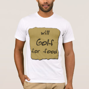 Ska Golf för mat Tröja