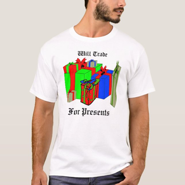 Ska handel för presenter. Skräddarsy mig! T Shirt (Framsida)