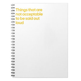 Ska inte skickas ut anteckningsbok