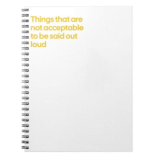 Ska inte skickas ut anteckningsbok (Framsidan)