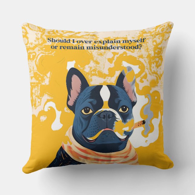 Ska jag förklara mig själv? kudde (Baksida)