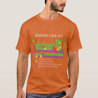 Ska jag slicka på den kompis t shirt