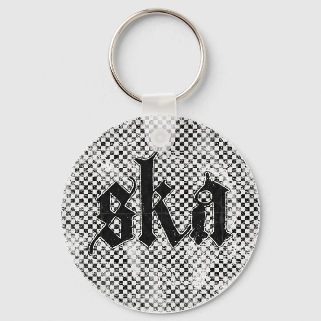 Ska Keychain Nyckelring (Framsida)