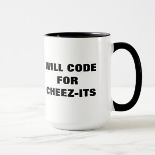SKA KODIFIERA FÖR CHEEZ-ITS MUGG