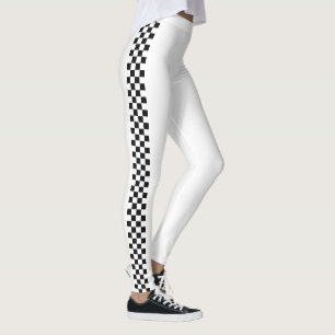 SKA-kvinna som lägger benen på ryggen BWR Leggings