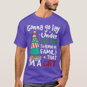 Ska ljugas under träd för att påminna min familj t shirt