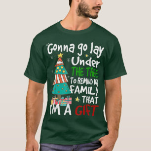 Ska ljugas under träd för att påminna min familj t shirt