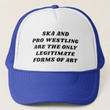 Ska och Pro Wrestling är den enda legitima konsten