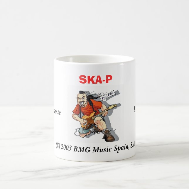SKA-P SKAndalosamente Revolucionarios Kaffemugg (Center)
