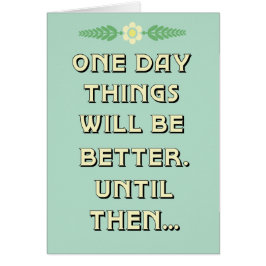 Ska saker är det bättre kortet hälsningskort