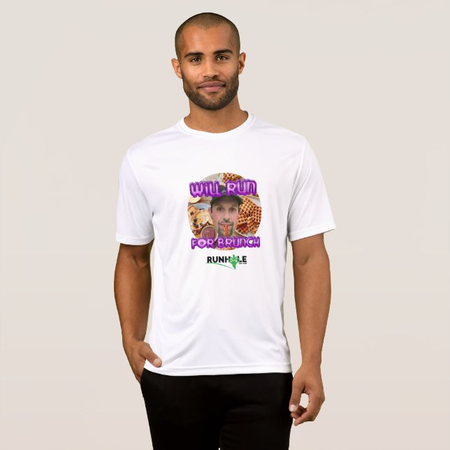 Ska springa för frunch t shirt (Hel framsida)