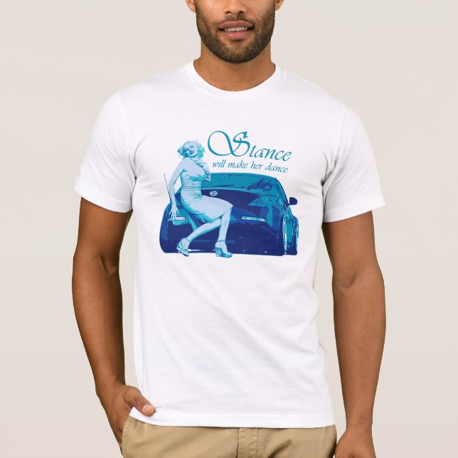 SKA STANCE GÖR HENNE DANSUTSLAGSPLATSSKJORTAN T SHIRT (Framsida)