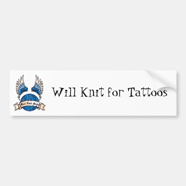 Ska sticka för tatueringbildekalet - ny logotyp bildekal (Framsidan)