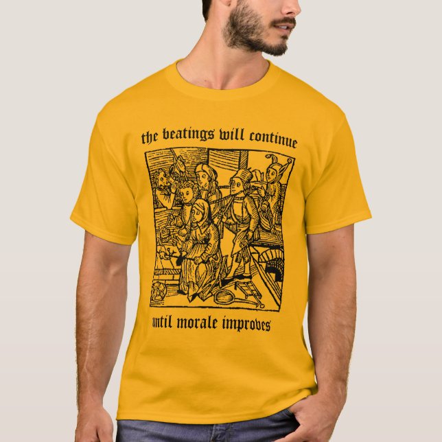 Ska strykar fortsätter… t-shirt (Framsida)