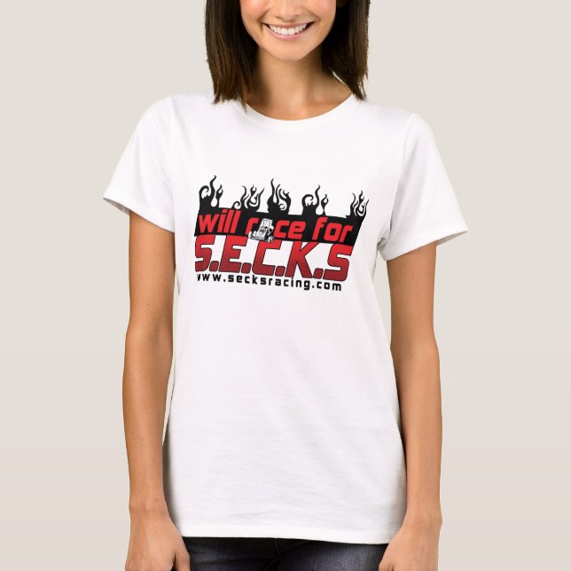 Ska tävling för SECKS T-shirt (Framsida)