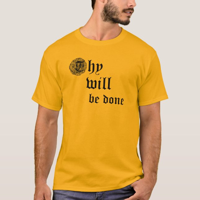 Ska Thy göras T-shirt (Framsida)