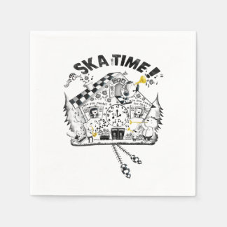 Ska Time Cuckoo Clock Pappersservett