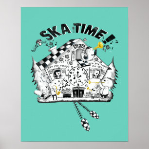 Ska Time gökur Poster