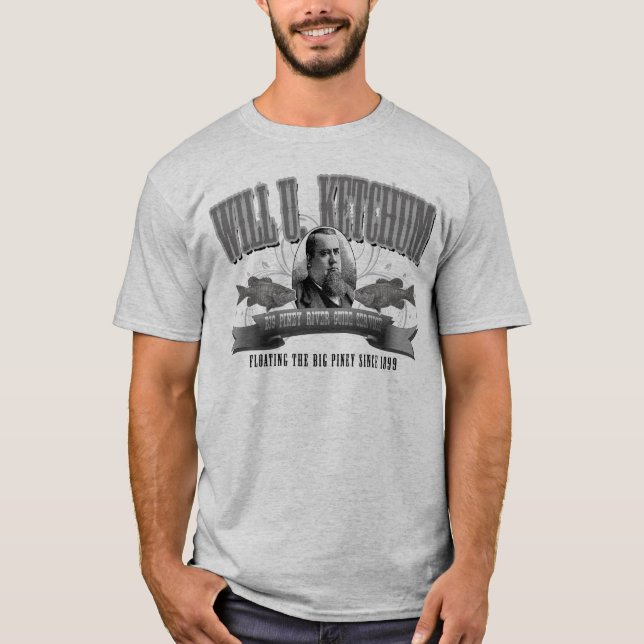 Ska U. Ketchum - stort Piney T-shirt (Framsida)