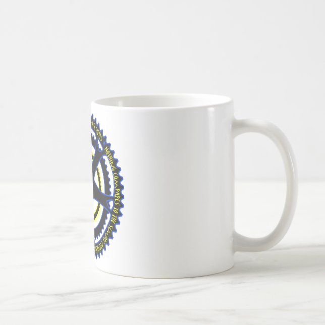 Ska Utopiansamhälle har cyklar Kaffemugg (Höger)