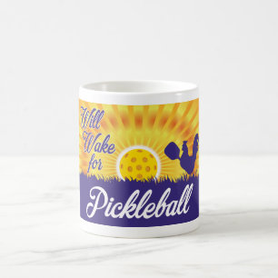 "Ska vak för Pickleball" mugg