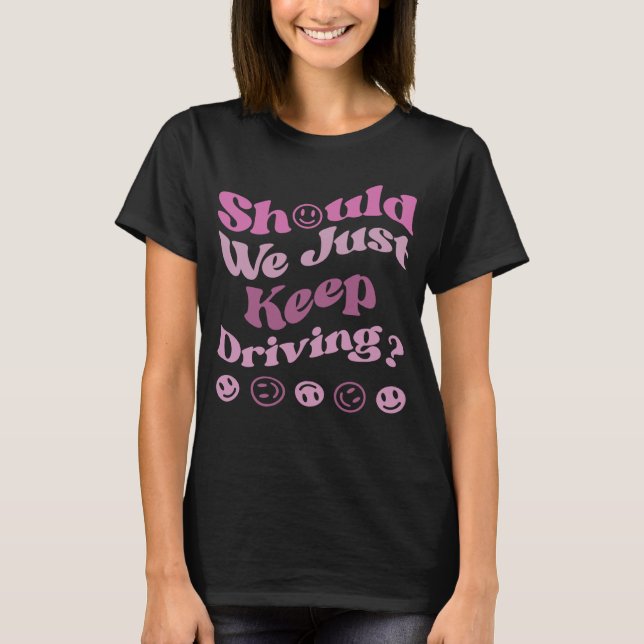 Ska vi bara Behålla hodie med Ord på B T Shirt (Framsida)