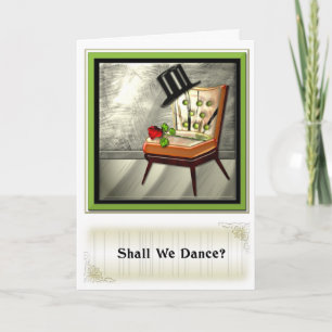 Ska vi dansa? helgkort