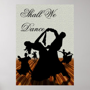 Ska vi dansa poster