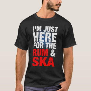 Ska vi och Rum Music? Ska Reggae Punk Sco T Shirt