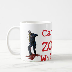 Ska Zombies äter mig Kaffemugg