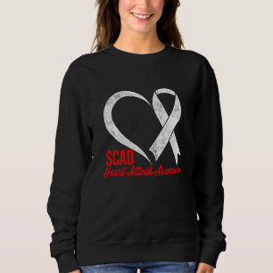 Skad Heart Attack Survivor Överlever Warrior Aware T Shirt