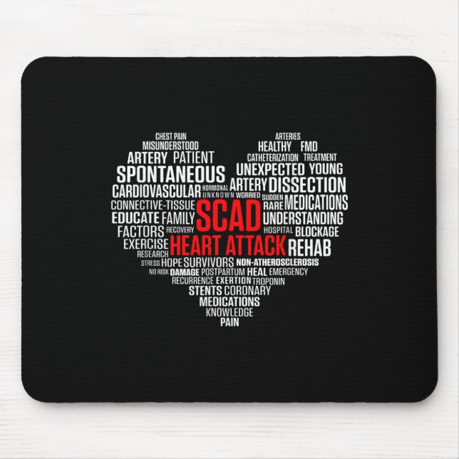 Skad Heart Attack Survivor Patient Warrior Awarene Musmatta (Framsidan)