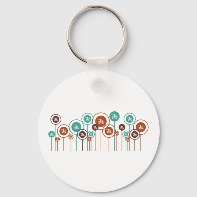 Skada Daisy Nyckelring (Framsida)