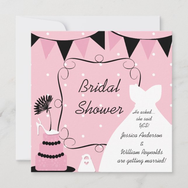 Skåda för tänka Inbjudningskort för möhippan (Framsida)