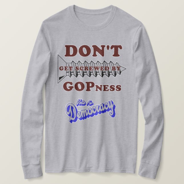 Skåda inte av GOPness T Shirt (Design framsida)