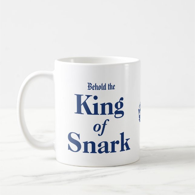 Skåda kungen av den Snark kaffekoppen Kaffemugg (Vänster)