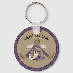 Skåda lamben Keychain Nyckelring