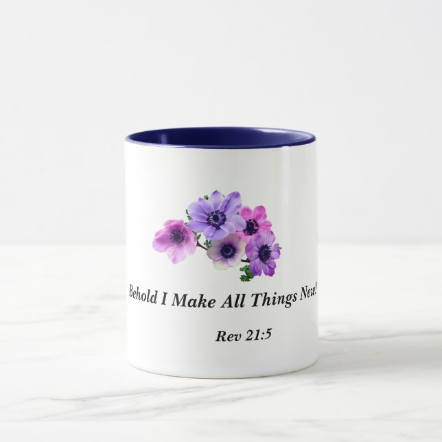 Skåda mig gör alla saker nya mugg (Center)