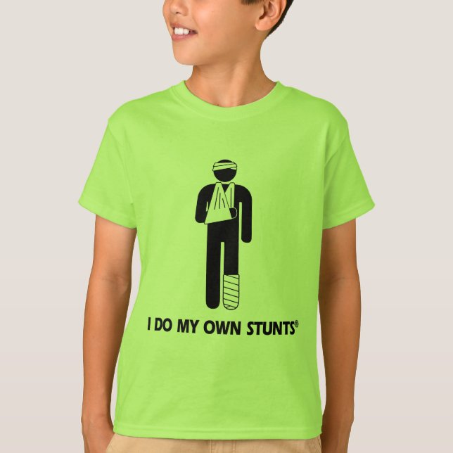 Skada min egna jippon tee (Framsida)