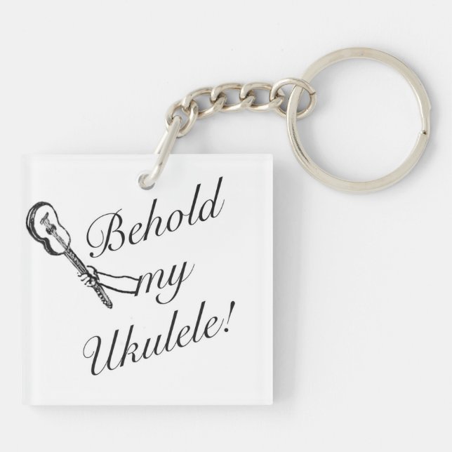 Skåda min Ukulelenyckelring (Baksidan)