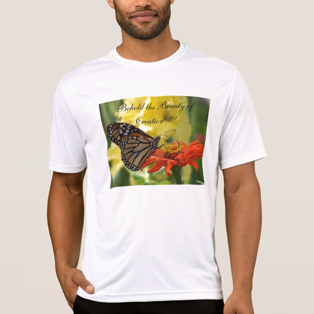 Skåda skönheten av skapelsen!!! t shirt (Framsida)