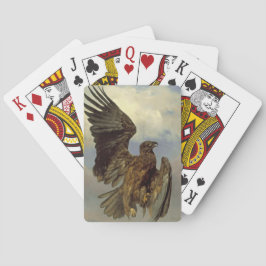 Skadad Eagle (av Rosa Bonheur) Casinokort