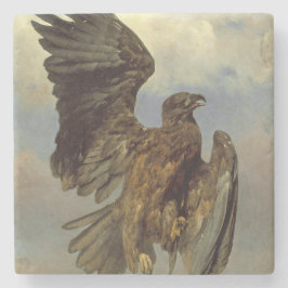 Skadad Eagle (av Rosa Bonheur) Stenunderlägg