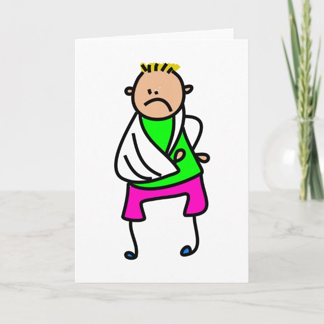 Skadad Kid Kort (Framsida)