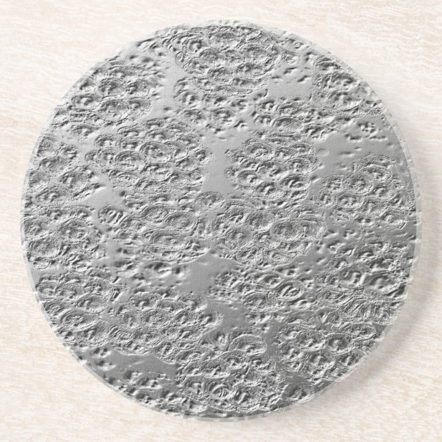 Skadad silver metall underlägg (Framsidan)