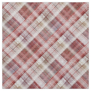 Skadad skotsk tartan-rosa, klassisk retrosnyggt tyg