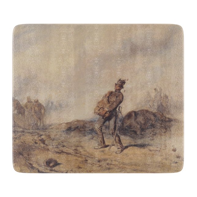 Skadad soldat efter slaget (Krig-scenen) (Framsidan)