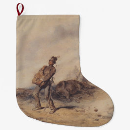 Skadad soldat efter slaget (Krig-scenen) Stor Julstrumpa