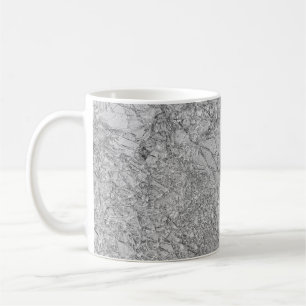 Skadad utformning av krackad stöld - skör stöldavk kaffemugg