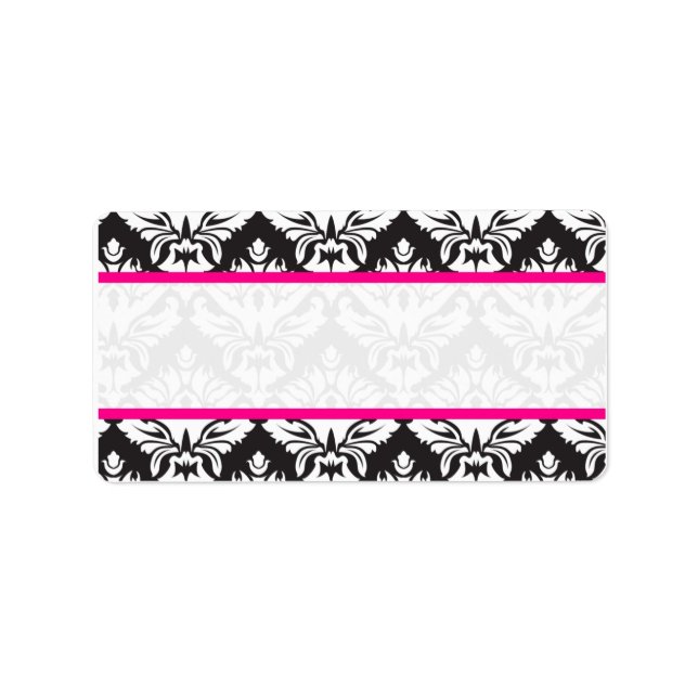 Skadans mejseletiketter för Bröllop-gäster Adressetikett (Framsidan)